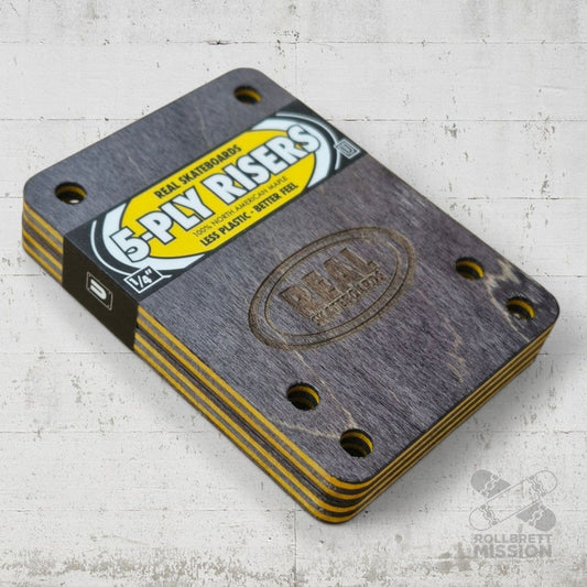 Real 5 - Ply Universal Riserpads - Rollbrett Mission