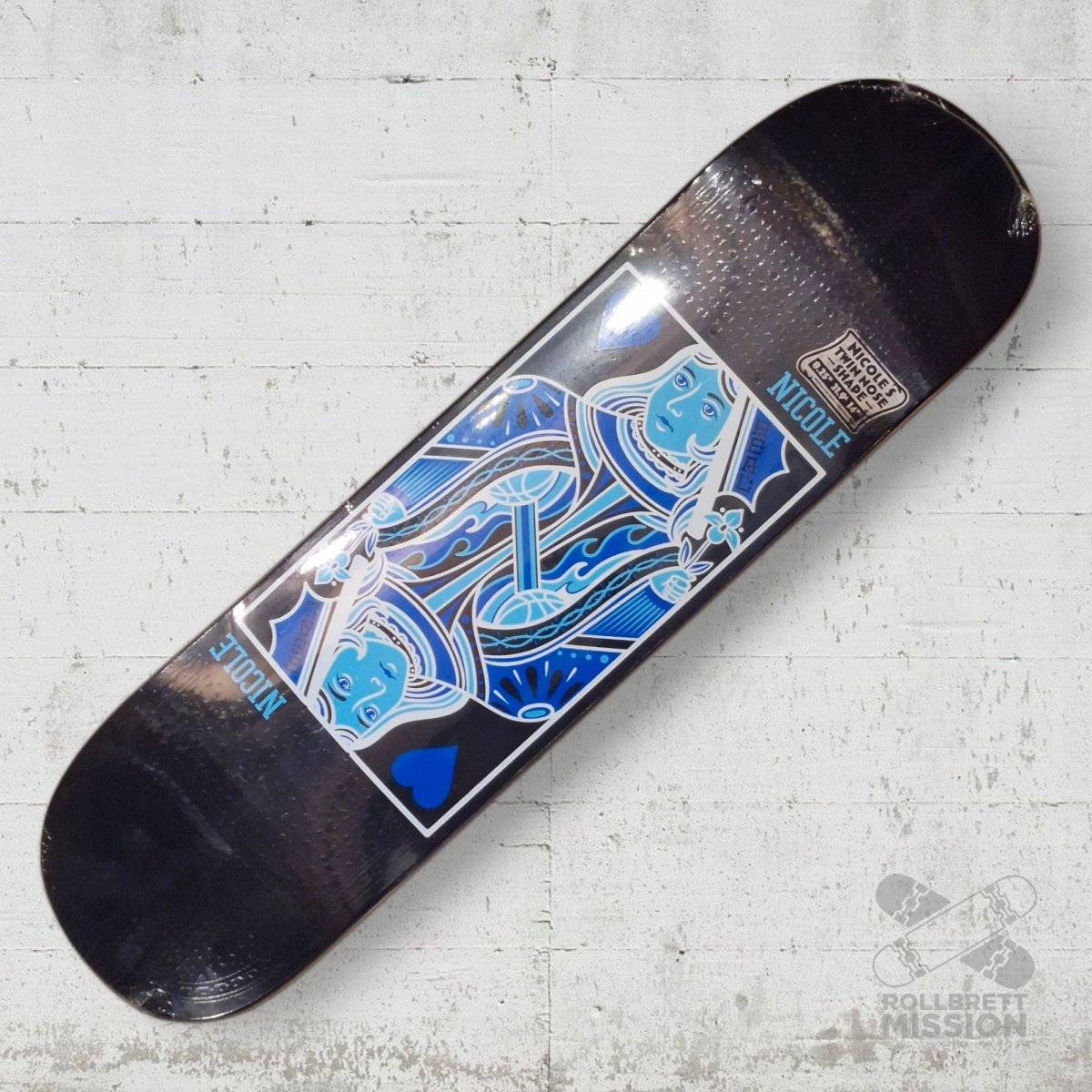 Real Hause Queen of Hearts Twin 8.25 Deck - Skateboard - Decks - Rollbrett Mission