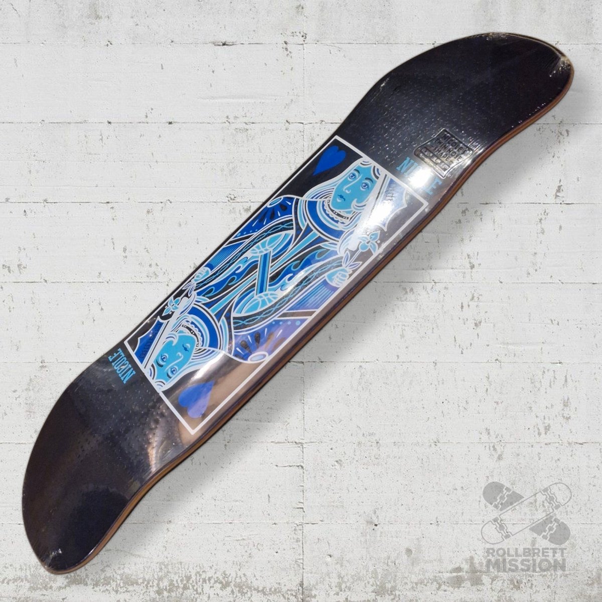 Real Hause Queen of Hearts Twin 8.25 Deck - Skateboard - Decks - Rollbrett Mission