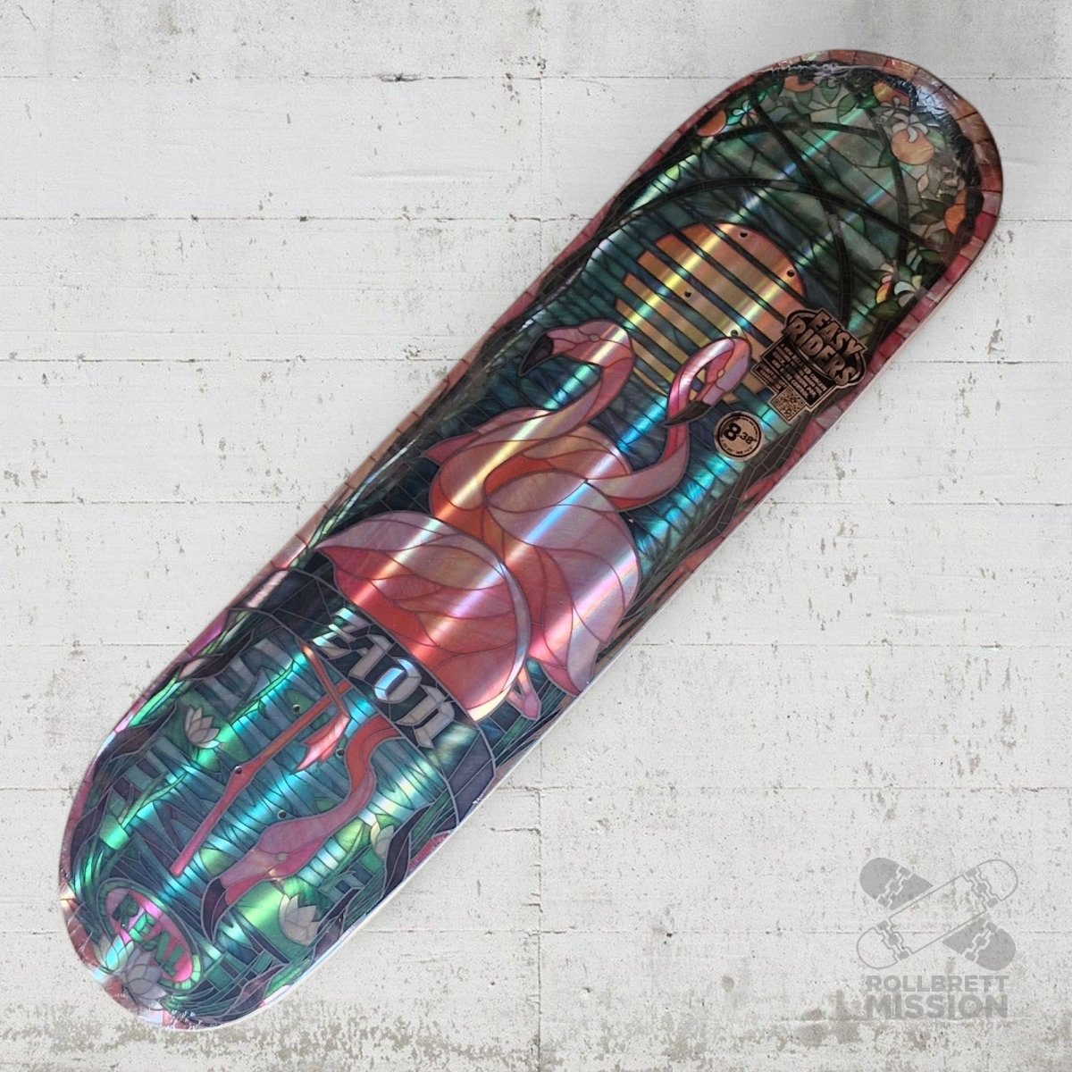 Real Zion Wright Holographic Cathedral 8.38 Deck - Skateboard - Decks - Rollbrett Mission