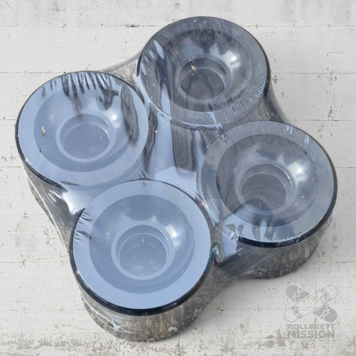 Rellik Cruiser Longboard Wheels 60mm 83A black - Skateboard - Rollen - Rollbrett Mission