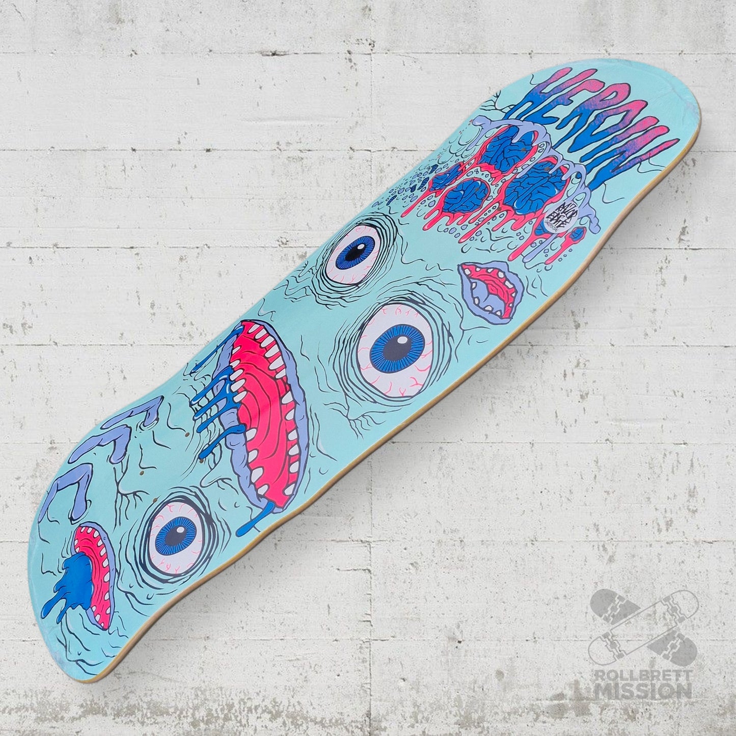 Heroin Skateboards Mini Mutator 10.5 Deck