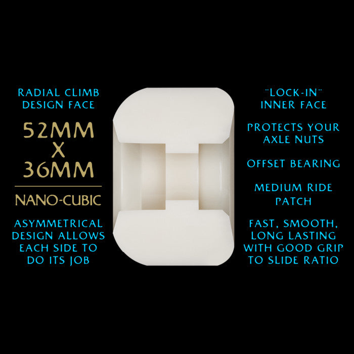 Powell Peralta Dragon Formula Andy Anderson Pro Nano Cubic 97A 52mm Wheels