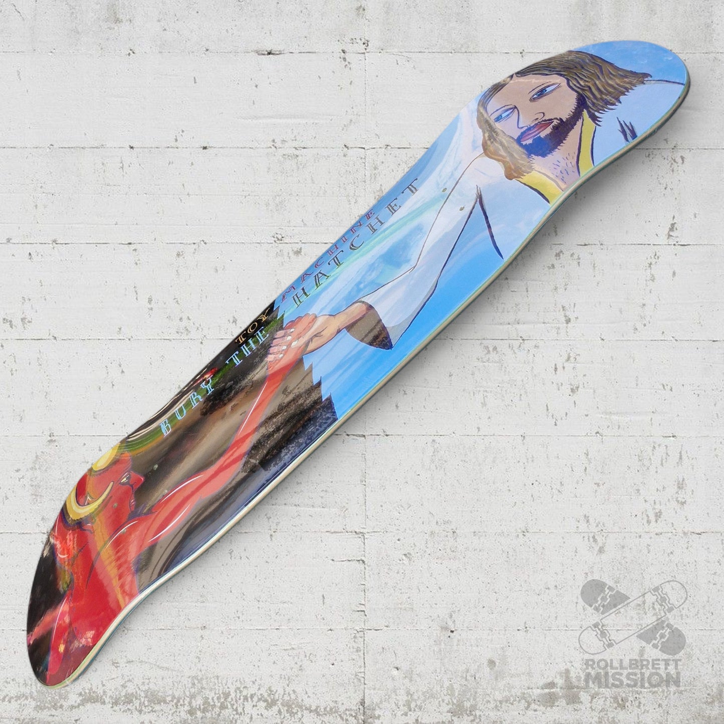 Toy Machine Bury The Hatchet Symmetrical 8.5 Deck