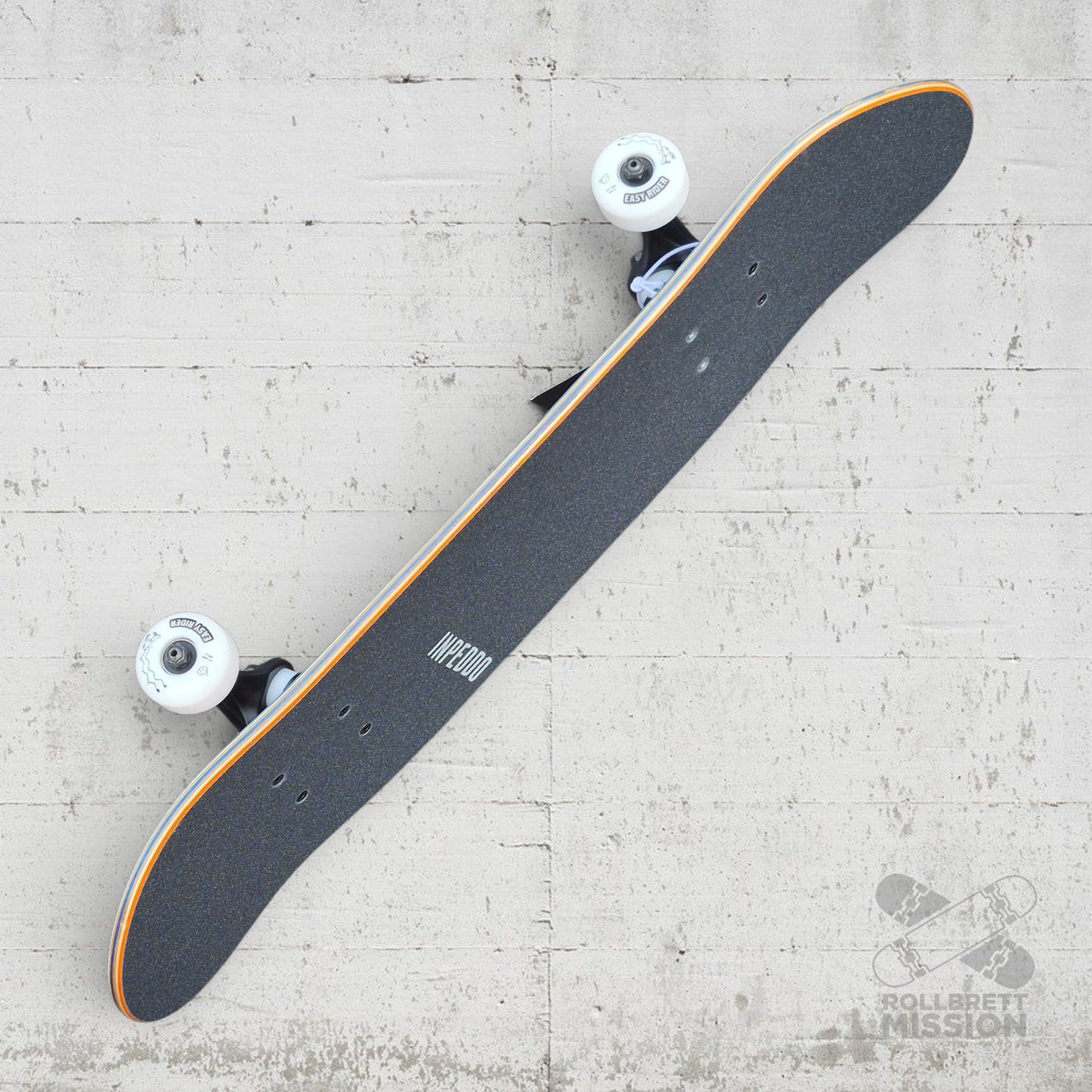 Inpeddo Short & Wide 7.25" Happy Flower Kids Complete Skateboard