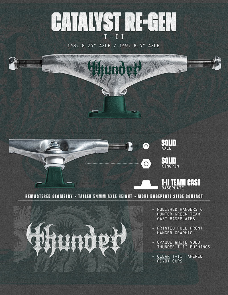 Thunder 149 T-II Team Catalyst Re-Gen 8.5" Truck