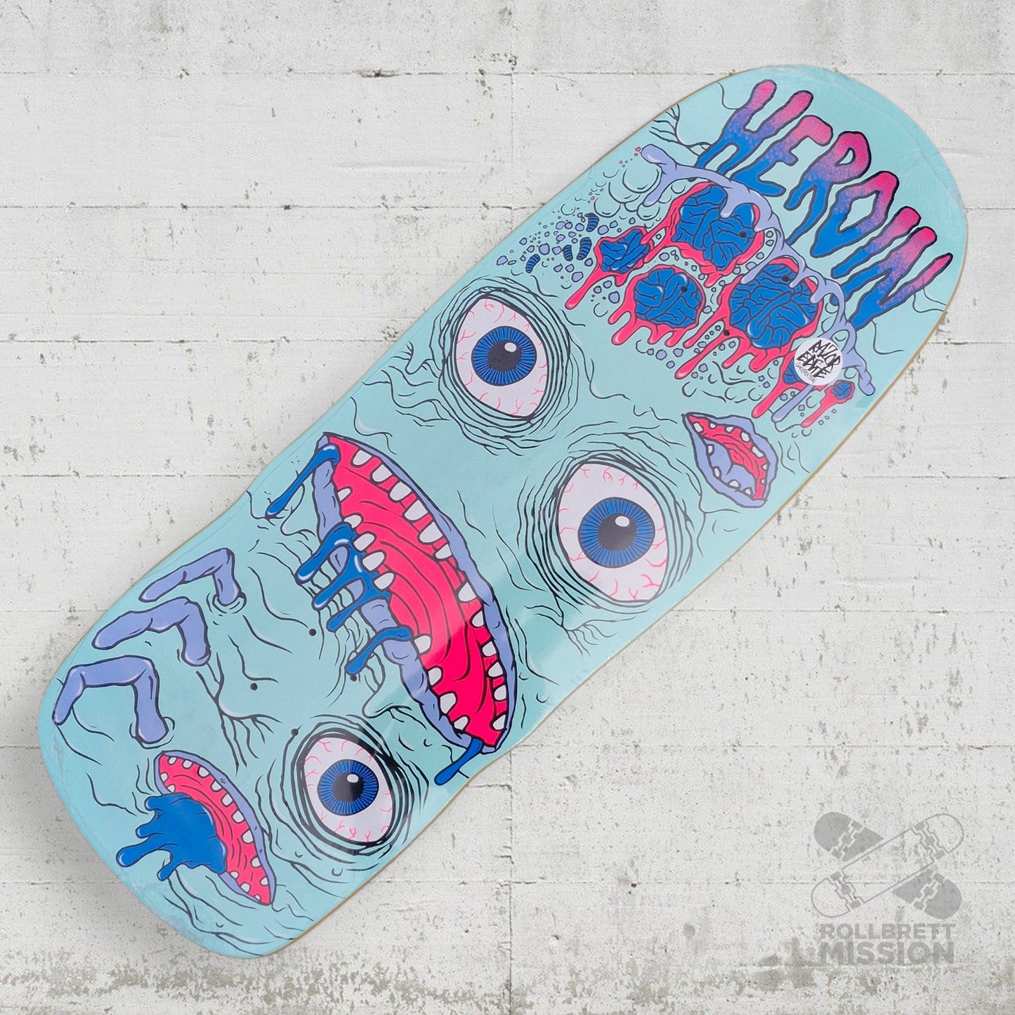 Heroin Skateboards Mini Mutator 10.5 Deck