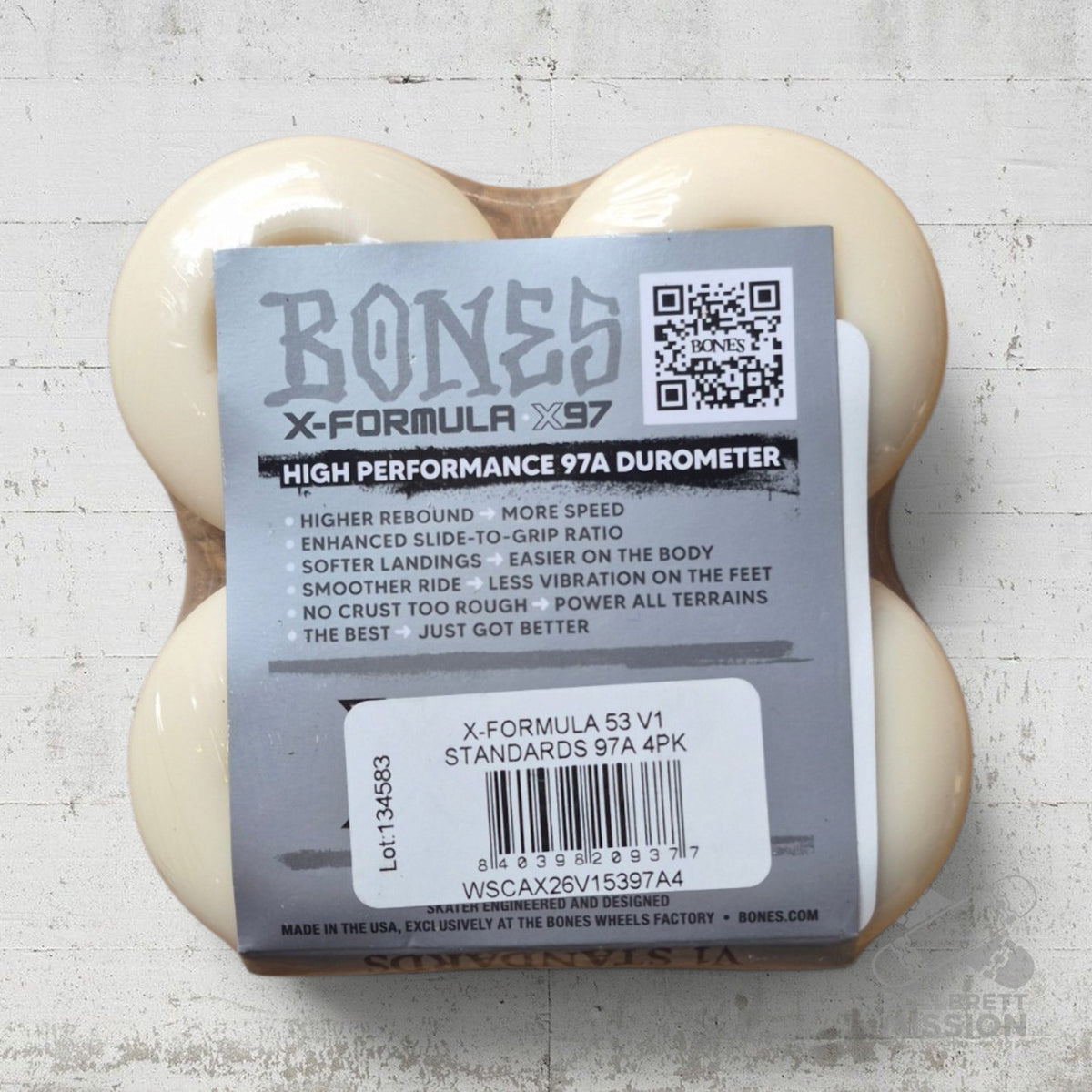 Bones X-Formula 97A V1 Standard Annuals Wheels