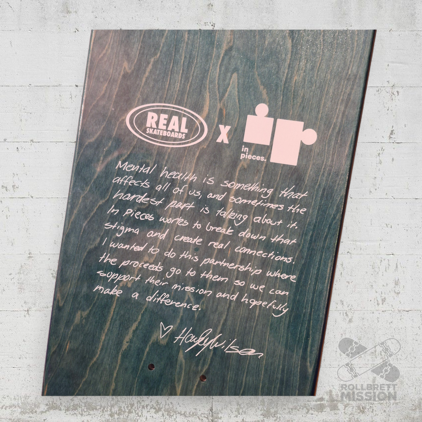 Real Hayley x In Pieces 8.25 True Fit Deck