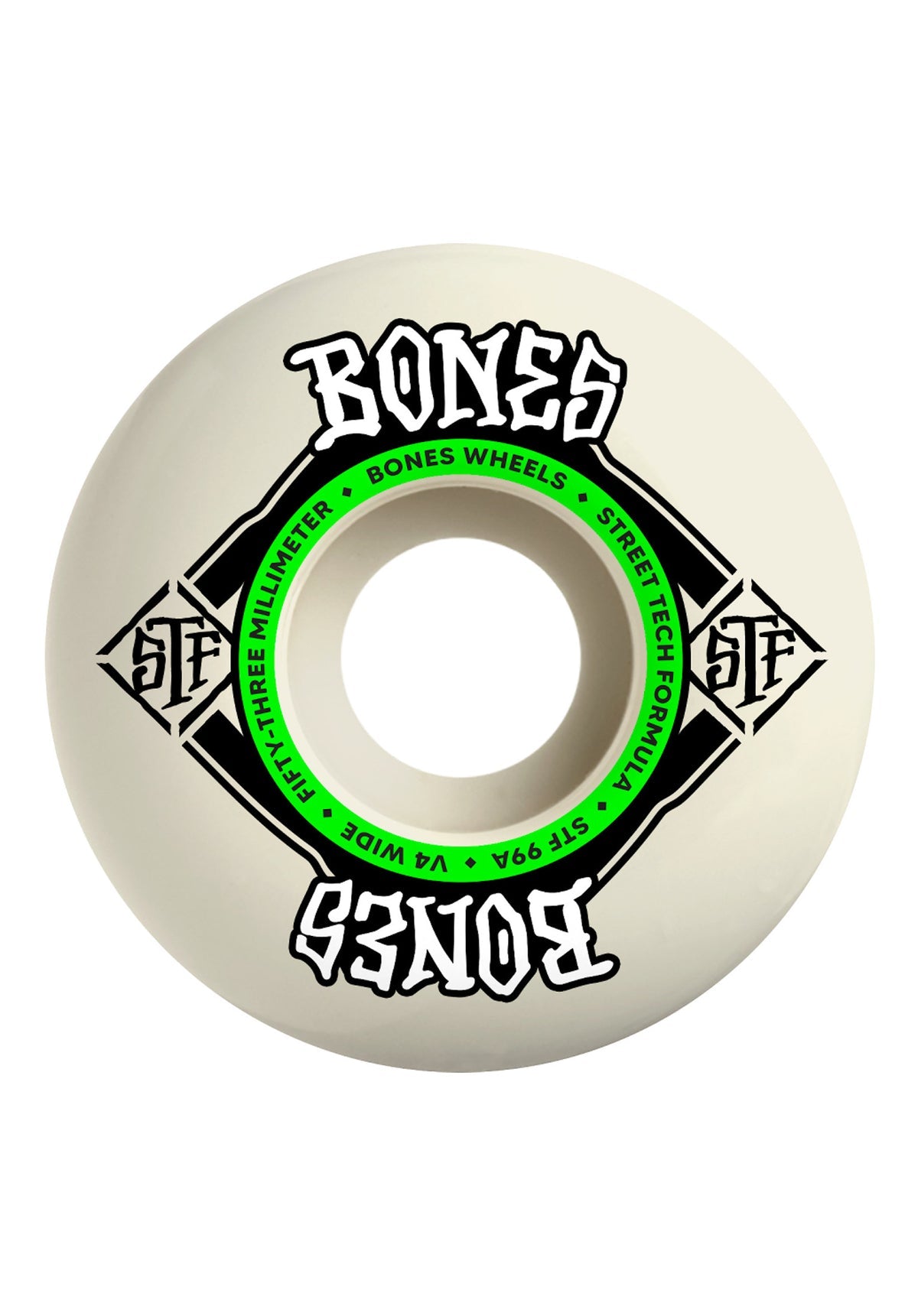 Bones STF V4 Wide 99A 53mm Wheels