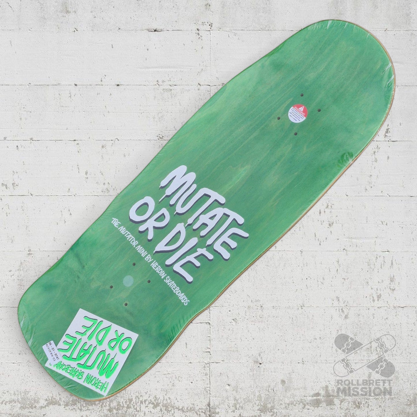 Heroin Skateboards Mini Mutator 10.5 Deck