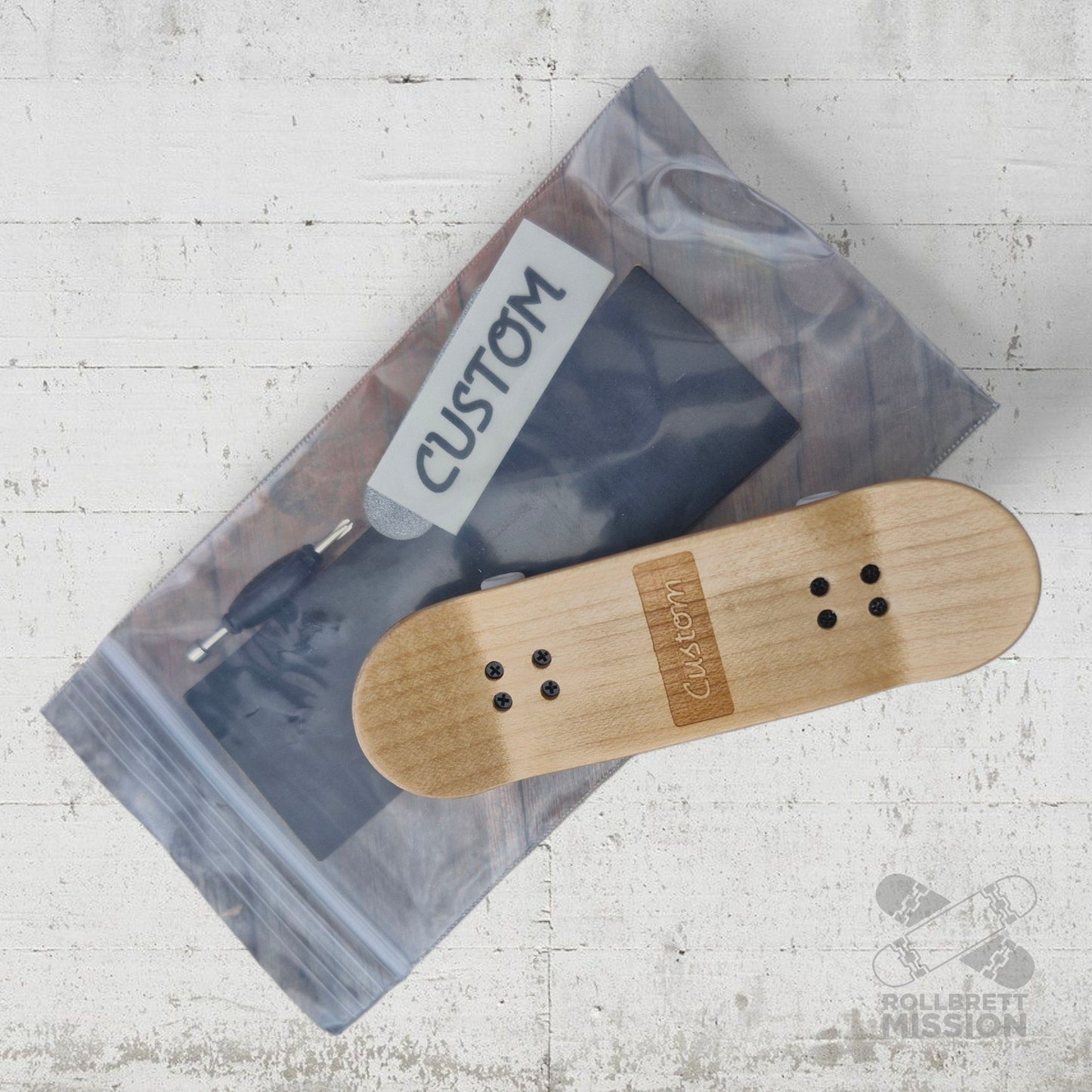 Custom Fingerboard Complete 30mm Start Cats