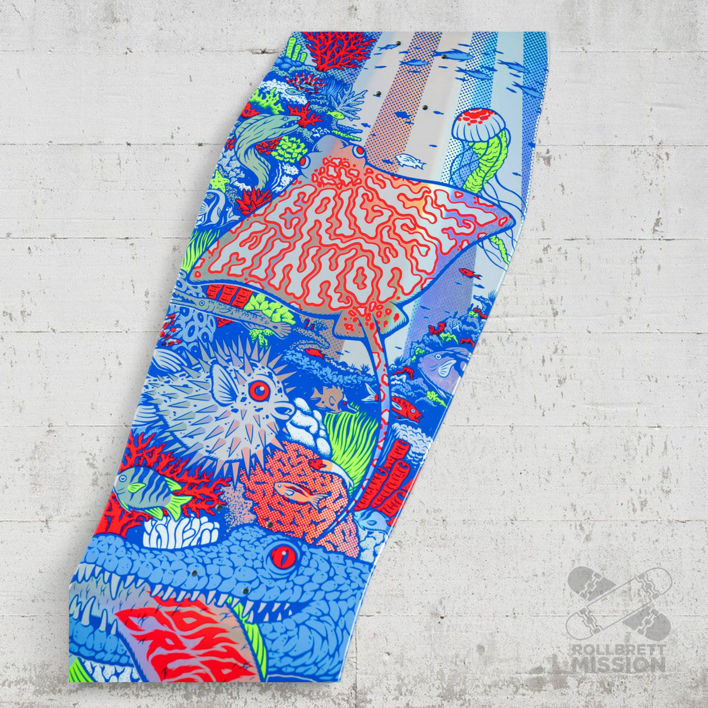 Santa Cruz Winkowski Aquatic Pro Shaped 10.34" Deck