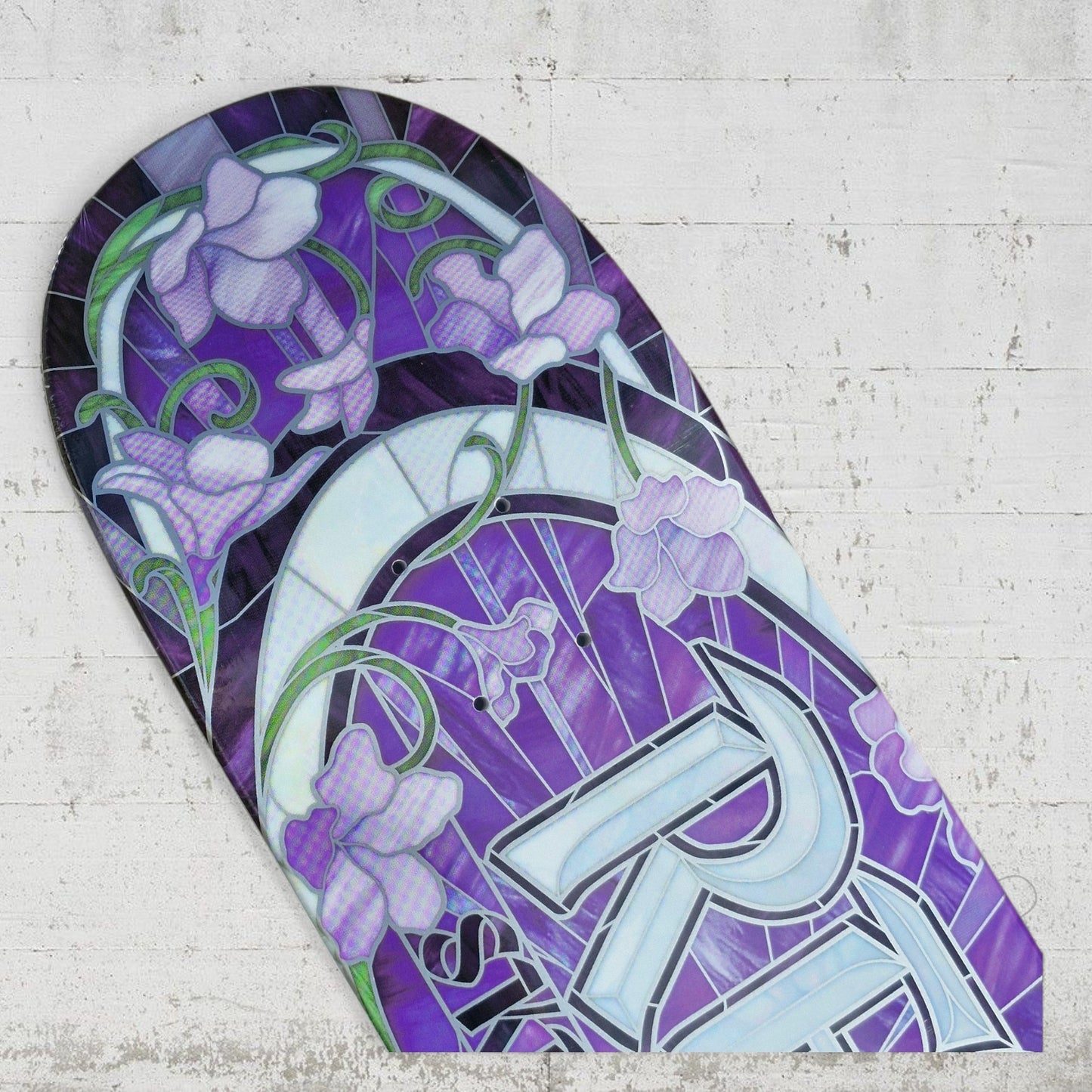 Real Cathedral Team Oval Purple 8.25 Deck
