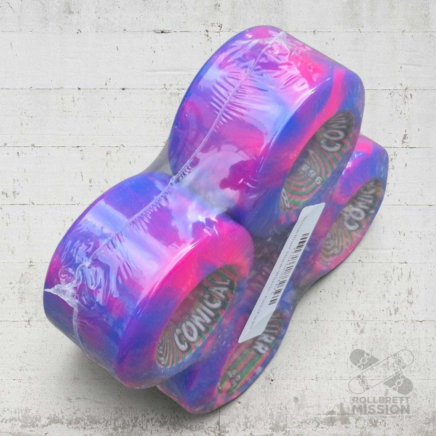 Vision 96A 60mm Blurr Conical pink purple Wheels