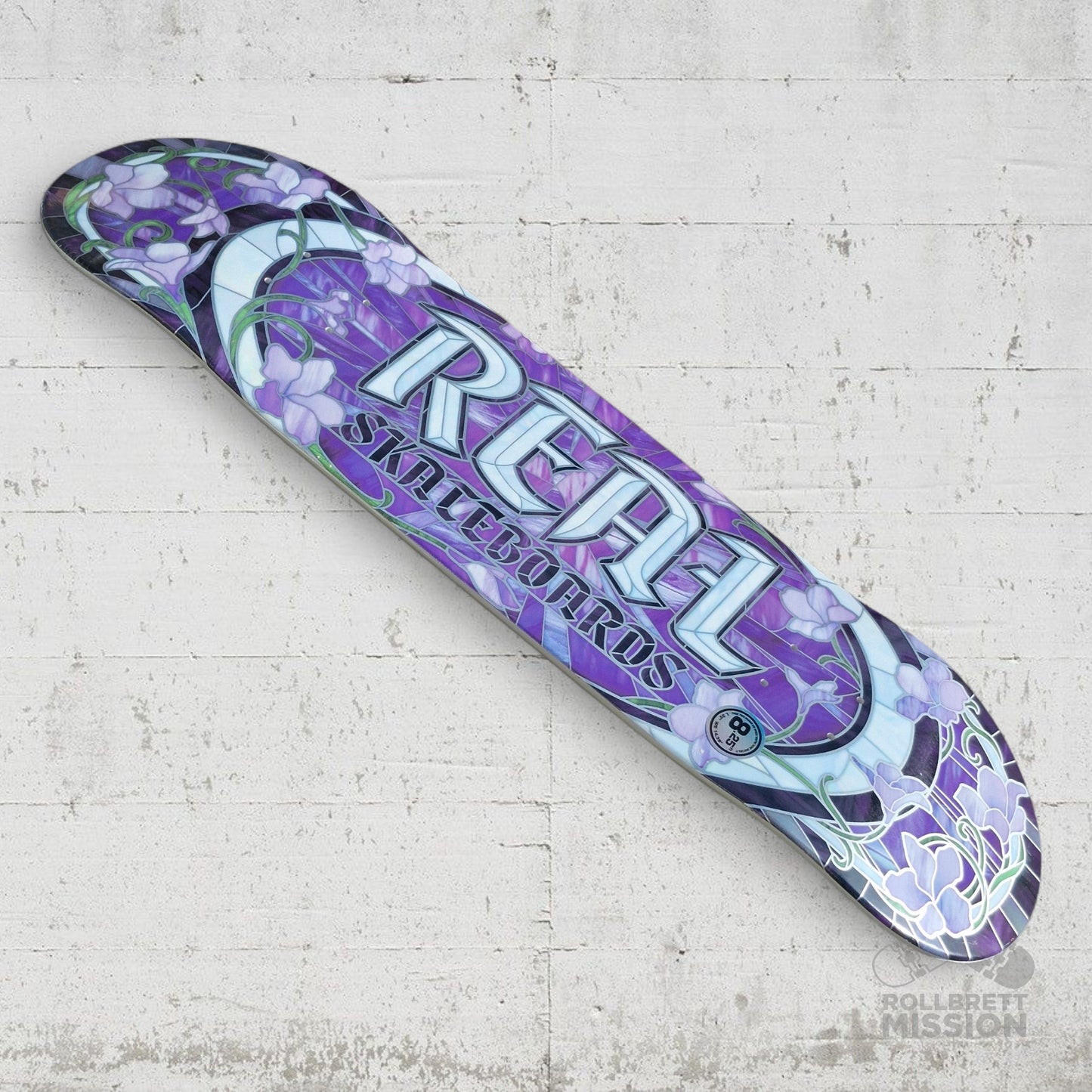 Real Cathedral Team Oval Purple 8.25 Deck