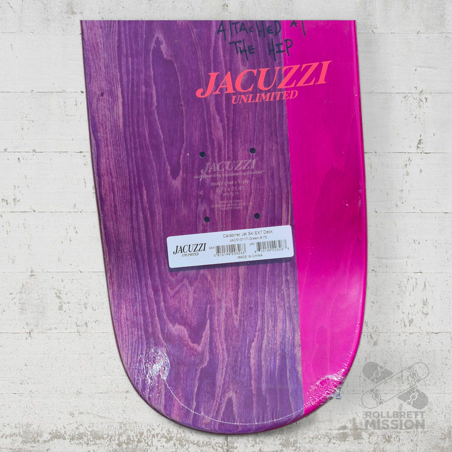 Jacuzzi Carabiner Jet Ski 8.75 Deck