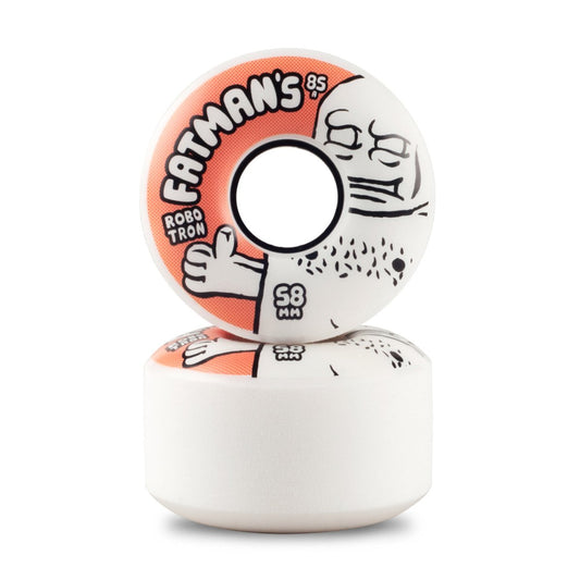 Robotron Cruiser Wheels Fatman 58mm 85a orange - Skateboard-Rollen - Rollbrett Mission