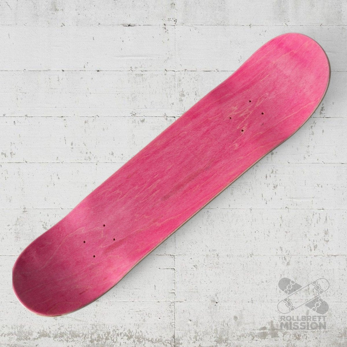 Rollbrett Mission 3D Logo 8.0 Short Twintail Deck - Skateboard - Decks - Rollbrett Mission