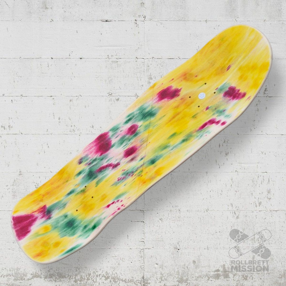 Rollbrett Mission 3D Logo Acid 10.0 Old School Deck - Skateboard - Decks - Rollbrett Mission