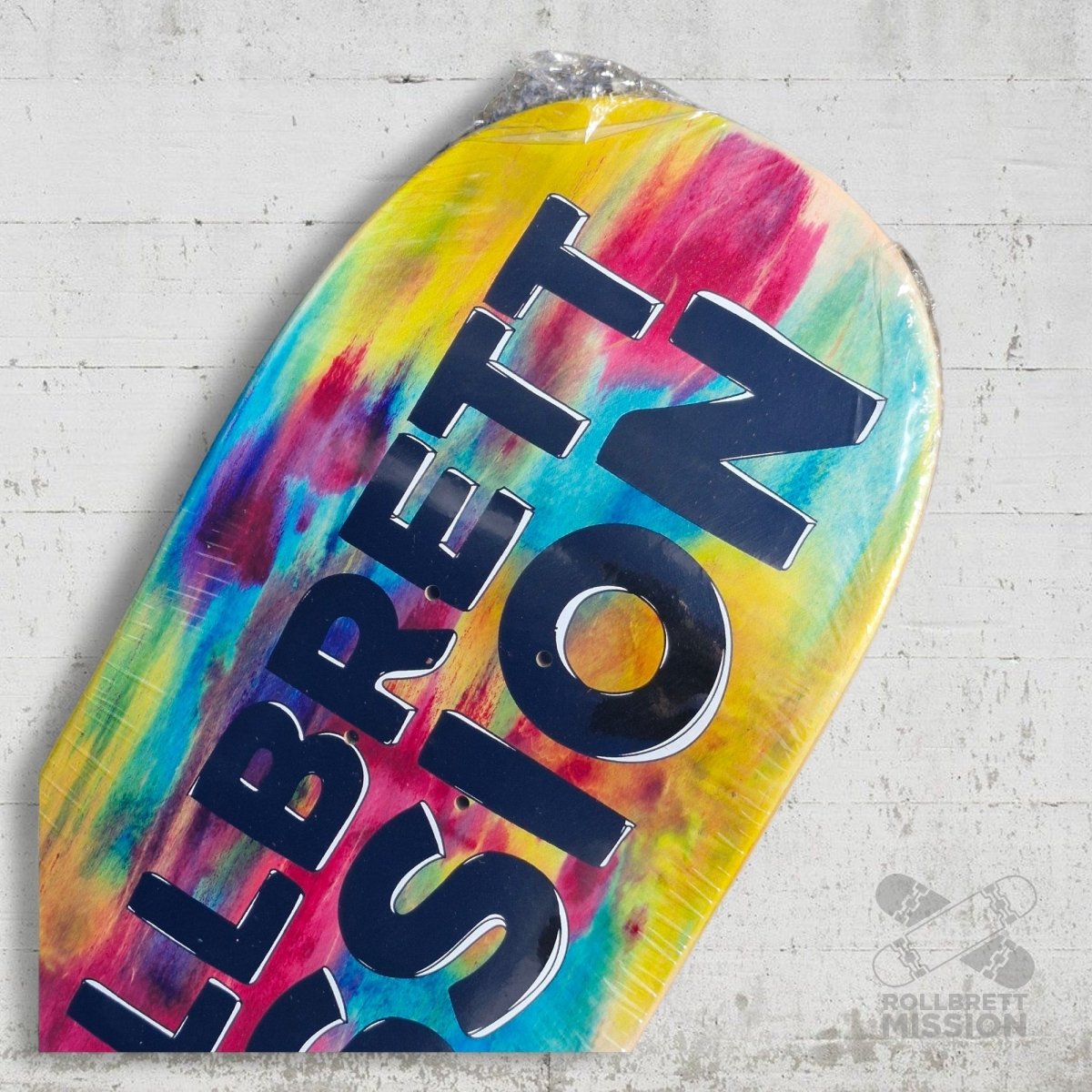 Rollbrett Mission 3D Logo Acid 8.5 Deck - Skateboard - Decks - Rollbrett Mission