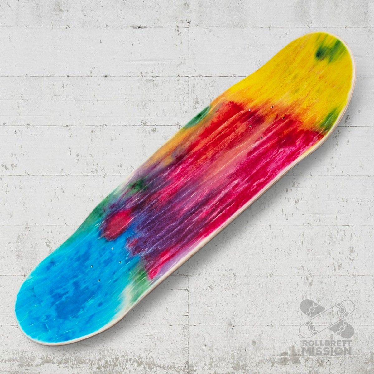 Rollbrett Mission Breiter Blanker Bube Wheel Wells 10.5 Deck - Skateboard - Decks - Rollbrett Mission
