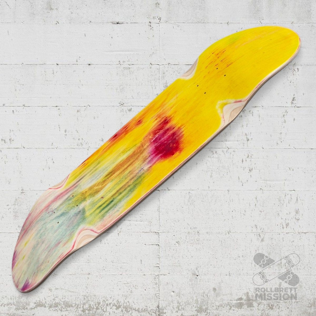 Rollbrett Mission Breiter Blanker Bube Wheel Wells 10.5 Deck - Skateboard - Decks - Rollbrett Mission