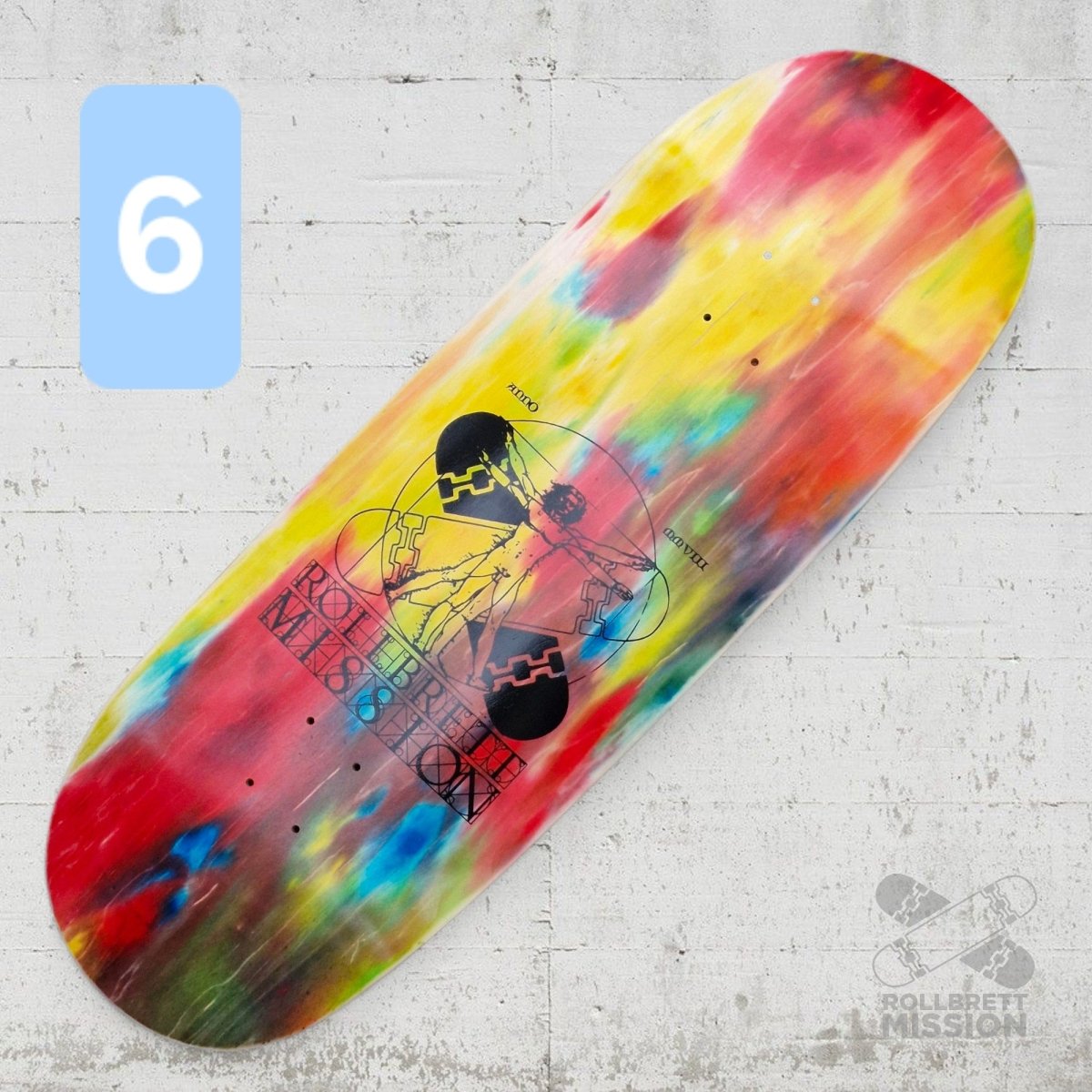 Rollbrett Mission Breiter Bube 10.5 Deck - Skateboard - Decks - Rollbrett Mission