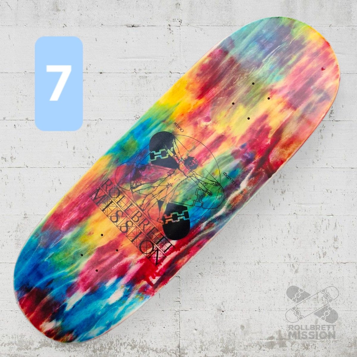 Rollbrett Mission Breiter Bube 10.5 Deck - Skateboard - Decks - Rollbrett Mission