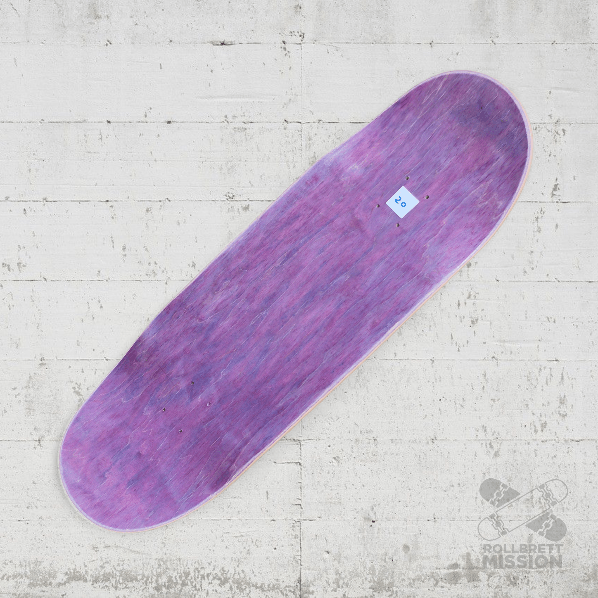 Rollbrett Mission BREITER BUBE Vitruvian 10.5 Deck Acid 20 - Skateboard - Decks - Rollbrett Mission