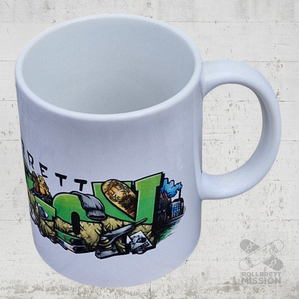 Rollbrett Mission Kaffeetasse Keramik Shop Spirit - Geschirr - Rollbrett Mission