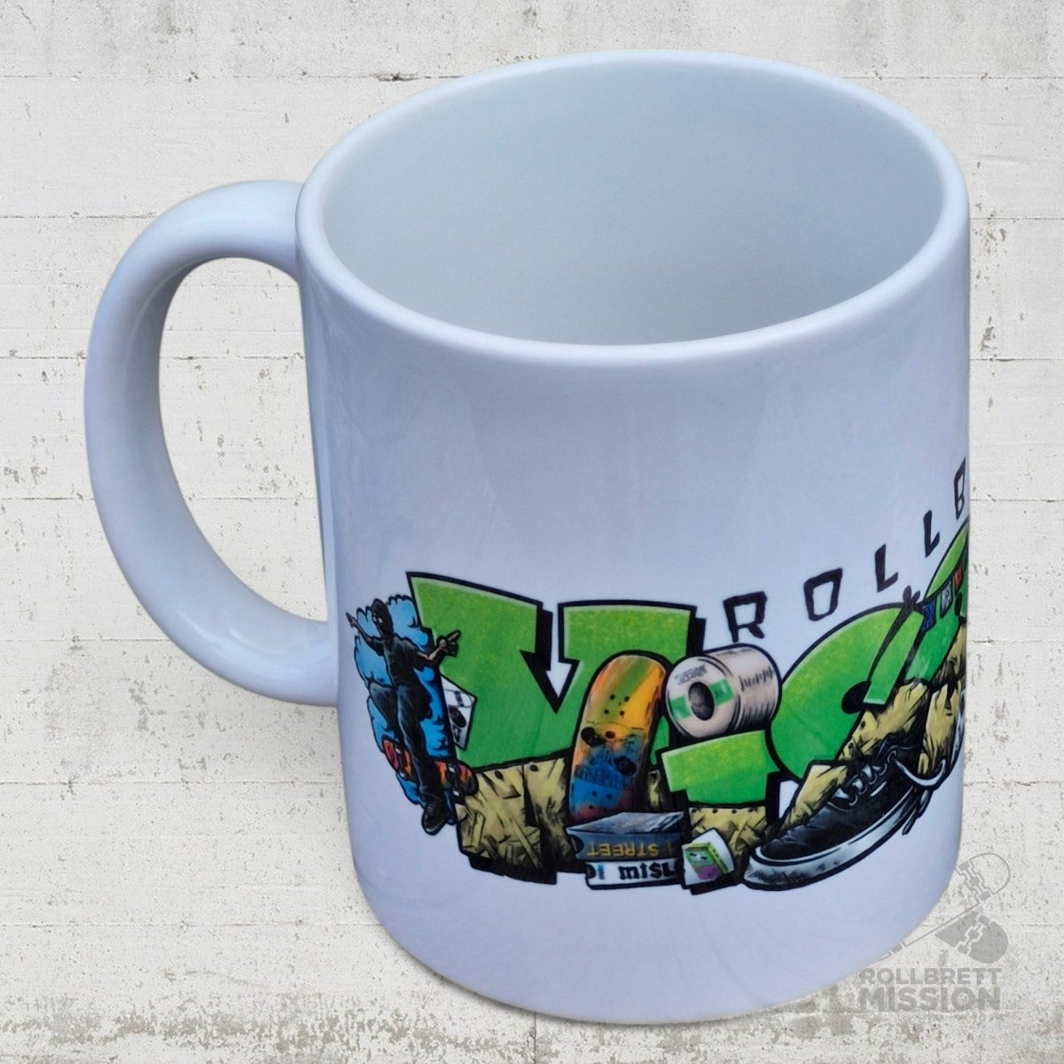 Rollbrett Mission Kaffeetasse Keramik Shop Spirit - Geschirr - Rollbrett Mission