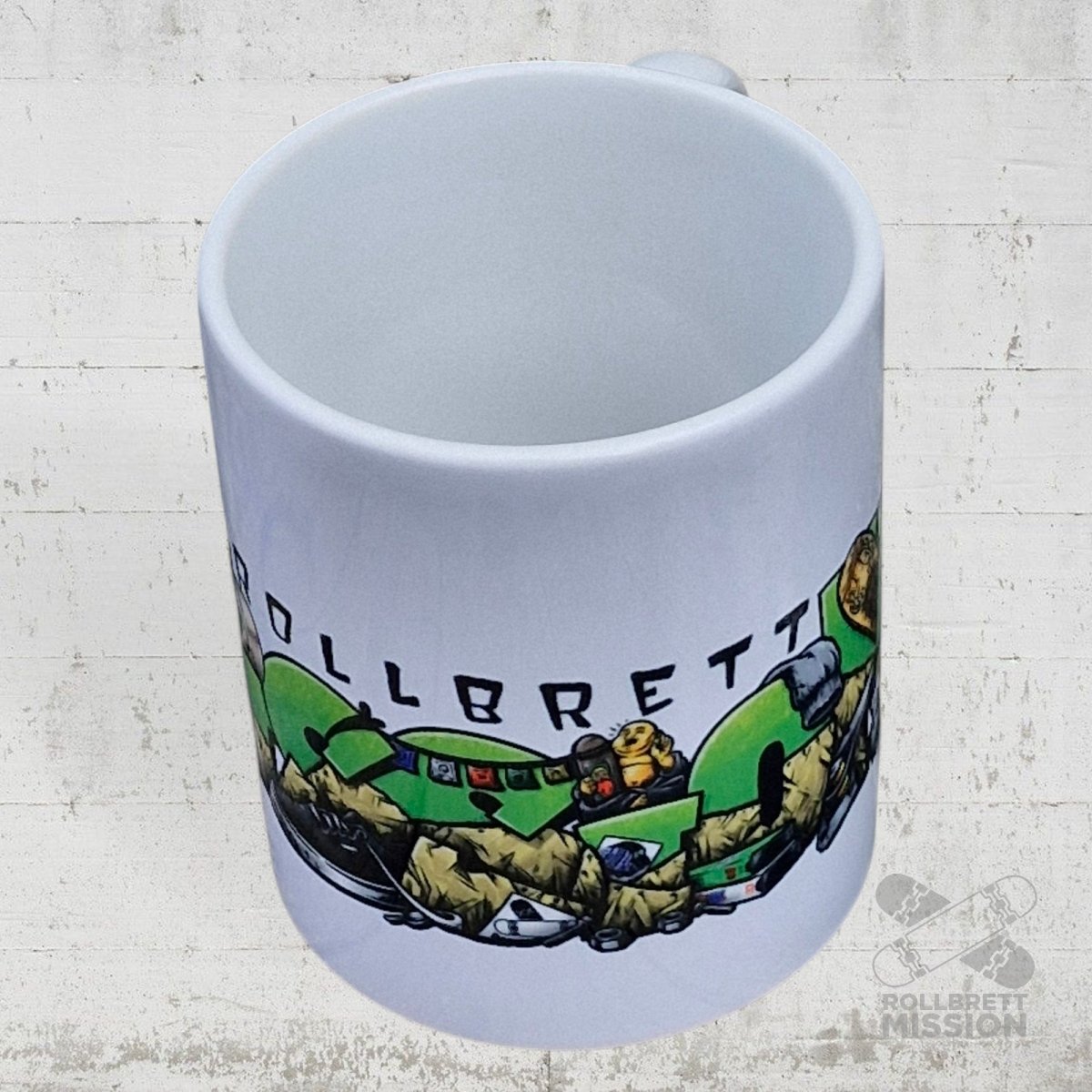 Rollbrett Mission Kaffeetasse Keramik Shop Spirit - Geschirr - Rollbrett Mission