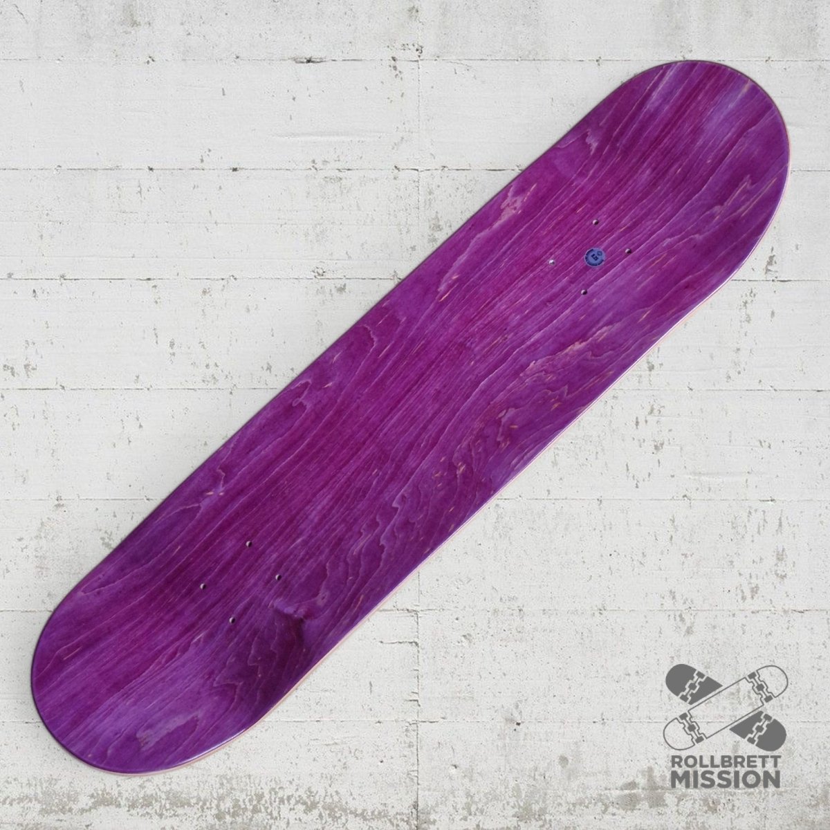 Rollbrett Mission Shop Spirit PURPLE Medium Concave 8.25 Deck - Skateboard - Decks - Rollbrett Mission