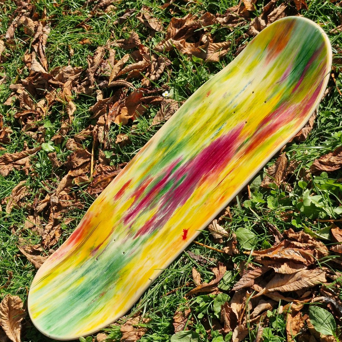 Rollbrett Mission Vitruvian Breiter Bube 10.5 Deck Acid 17 - Skateboard - Decks - Rollbrett Mission