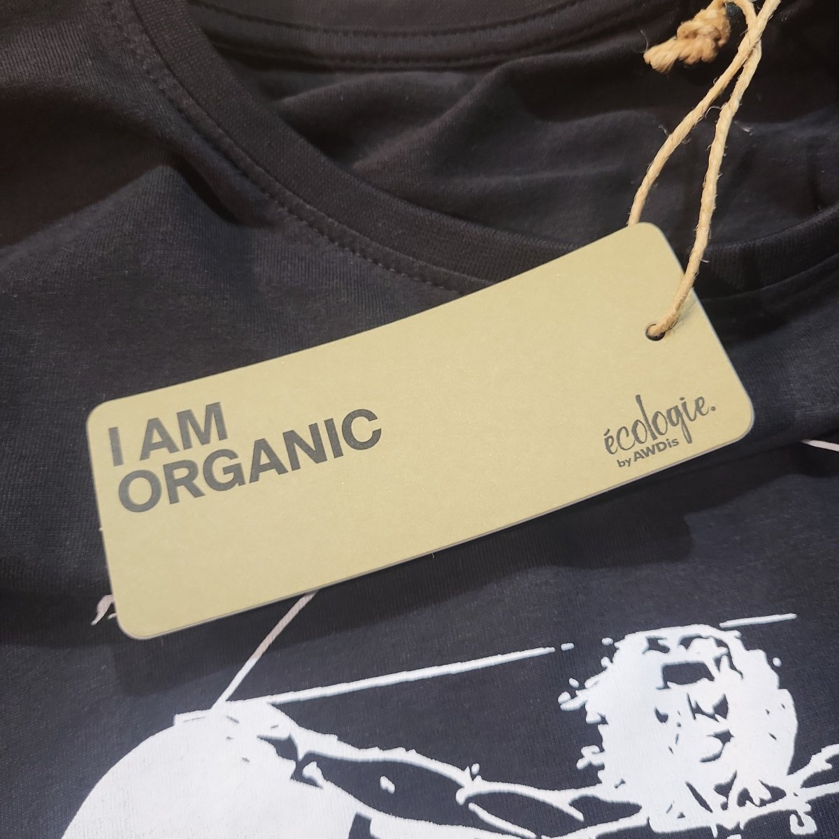 Rollbrett Mission Vitruvian Organic T-Shirt schwarz - Shirts & Tops - Rollbrett Mission