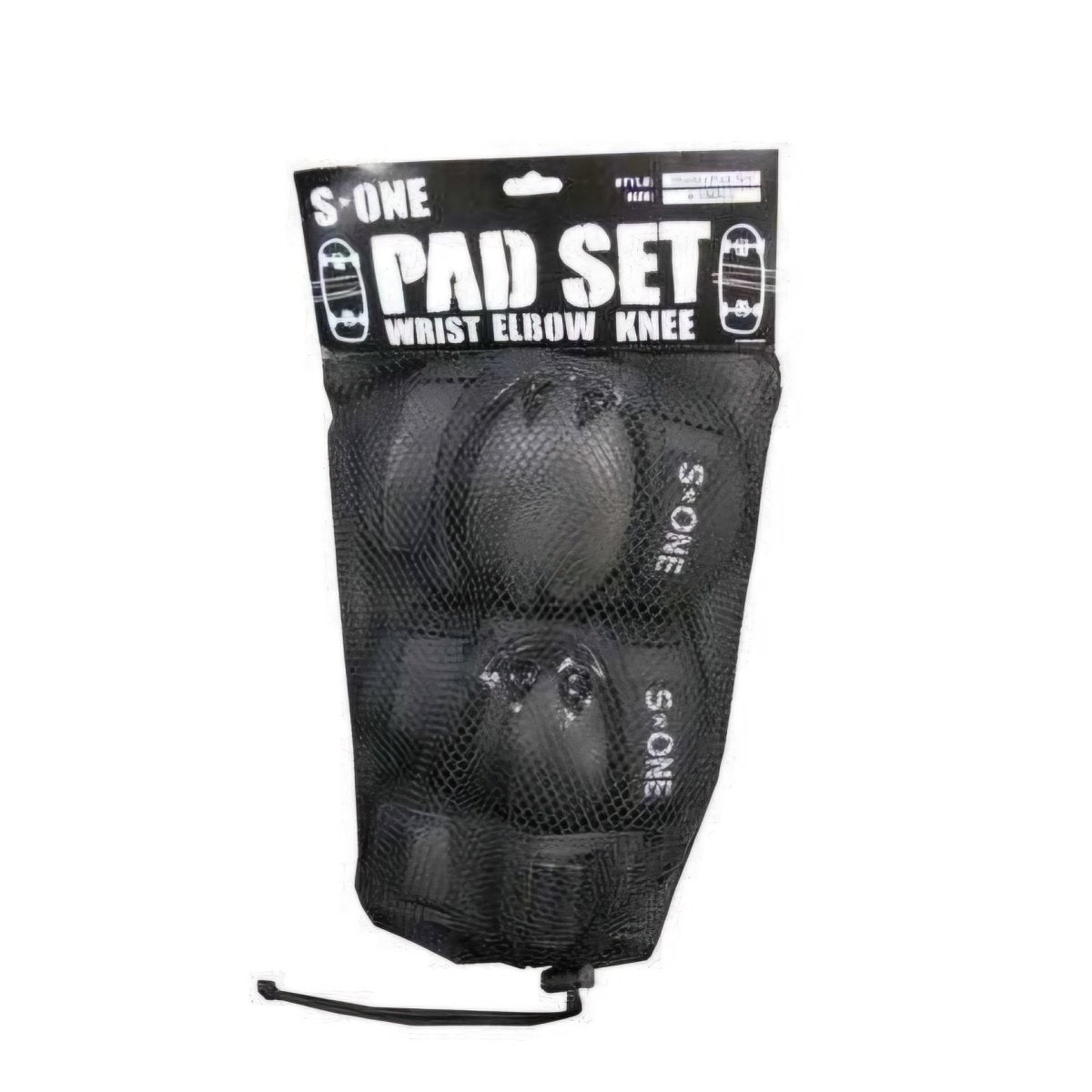 S-One Knee & Elbow & Wrist Starter Pads Protection Set - Skateboarding-Schutzausrüstung - Rollbrett Mission