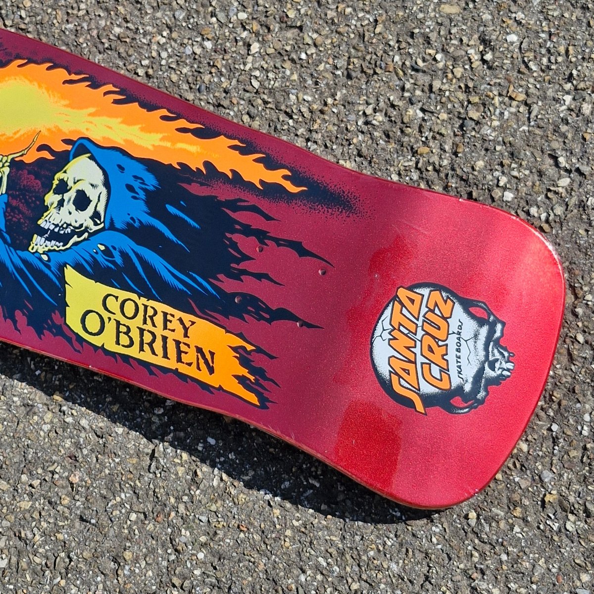 Santa Cruz Corey O'Brien Reaper 9.85 Reissue Deck - Skateboard - Decks - Rollbrett Mission