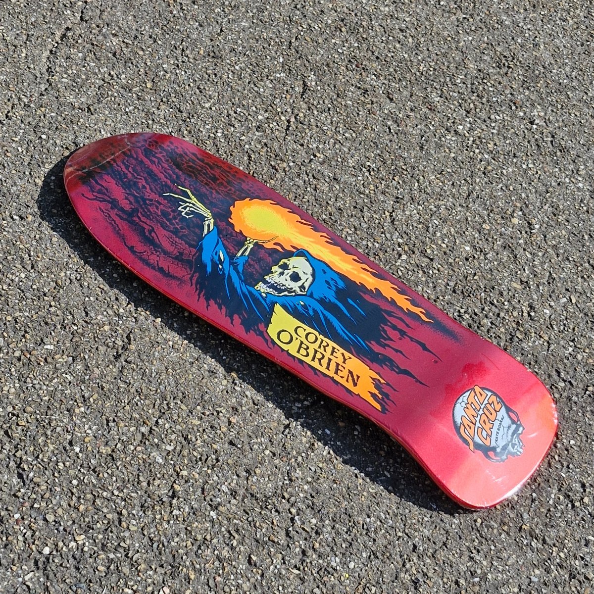 Santa Cruz Corey O'Brien Reaper 9.85 Reissue Deck - Skateboard - Decks - Rollbrett Mission