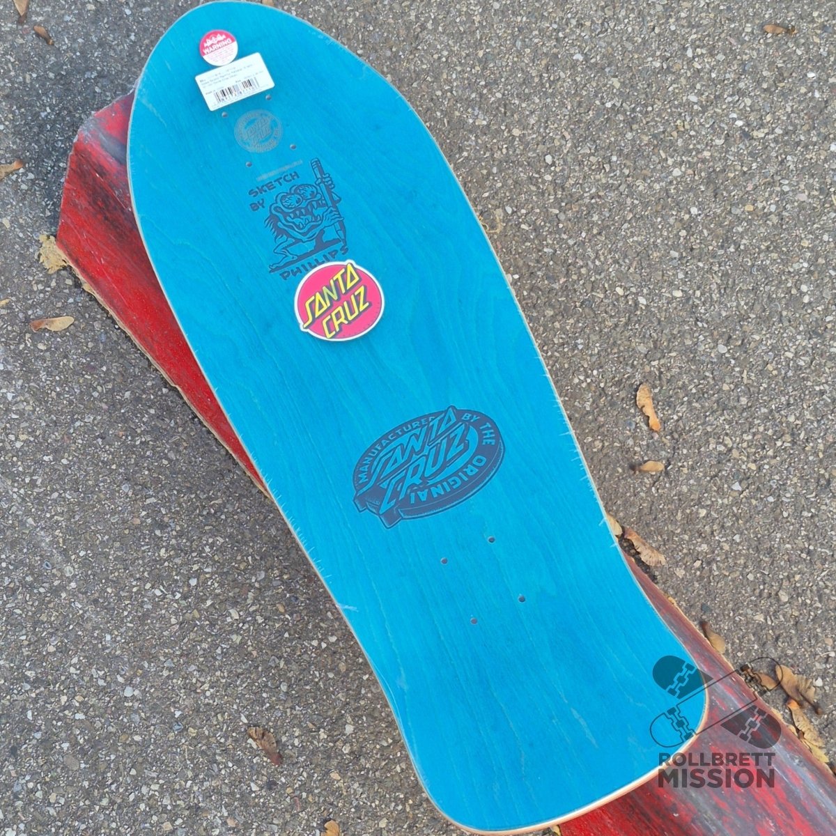 Santa Cruz Natas Kaupas Sketch Panther 2026 Reissue Deck - Skateboard-Decks - Rollbrett Mission