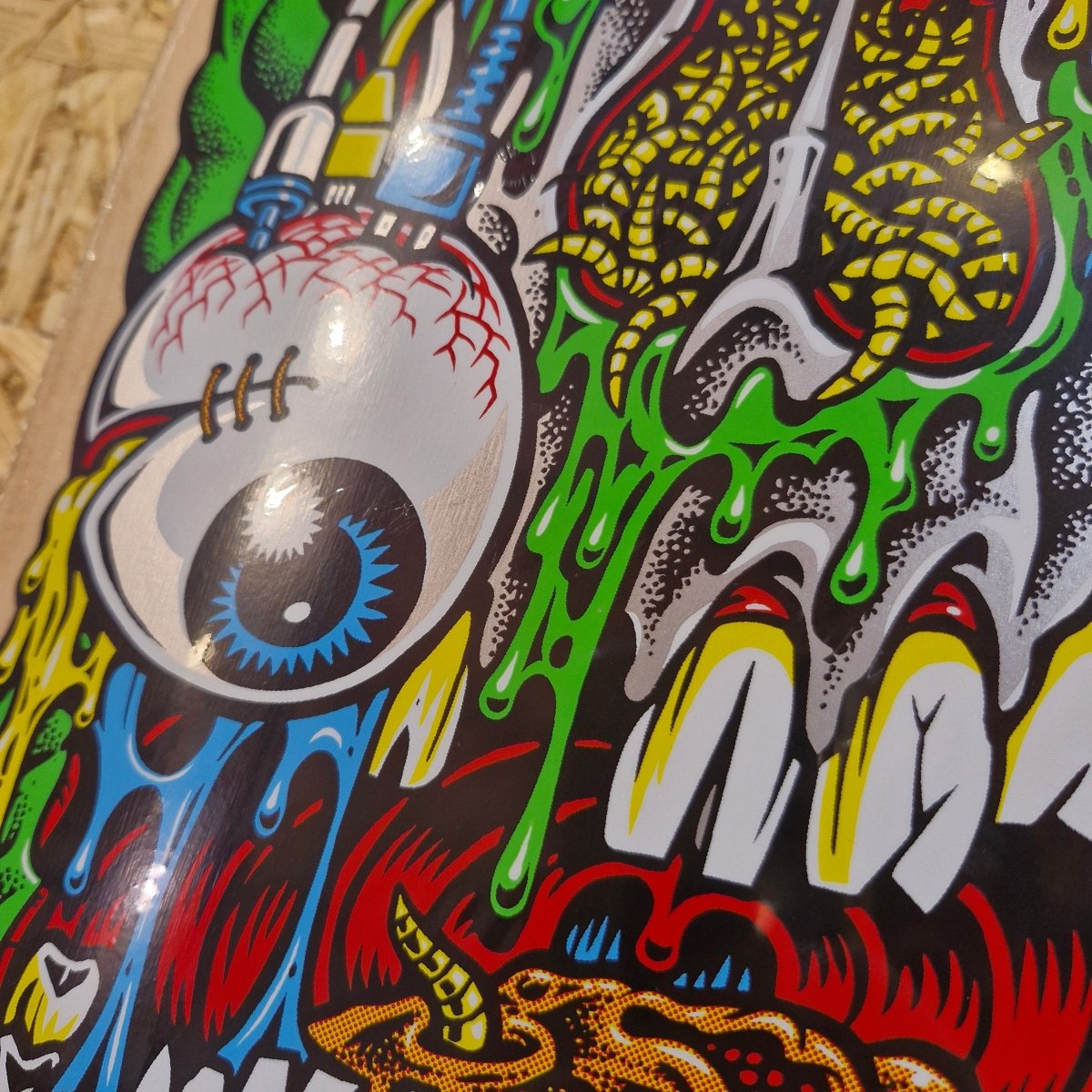 Santa Cruz Roskopp Face 3 Reissue Deck - Skateboard - Decks - Rollbrett Mission