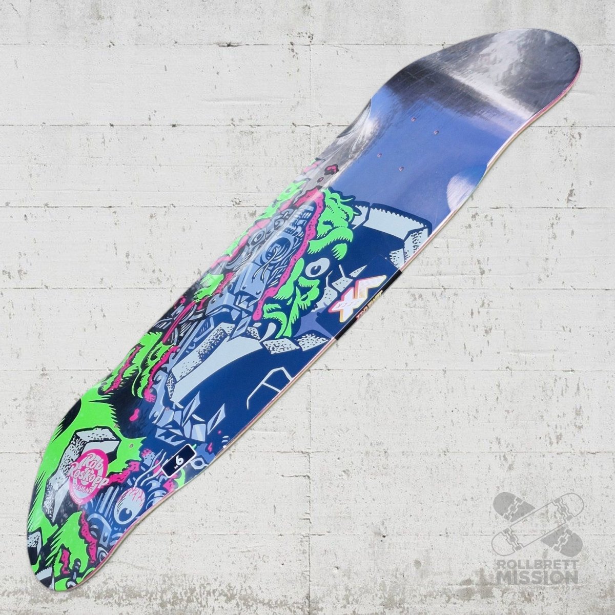 Santa Cruz Roskopp Macro VX Egg 9.0" Deck - Skateboard - Decks - Rollbrett Mission