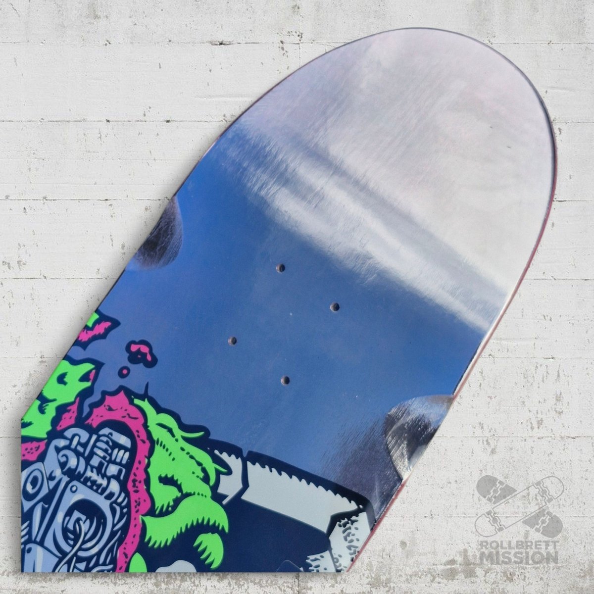 Santa Cruz Roskopp Macro VX Egg 9.0" Deck - Skateboard - Decks - Rollbrett Mission