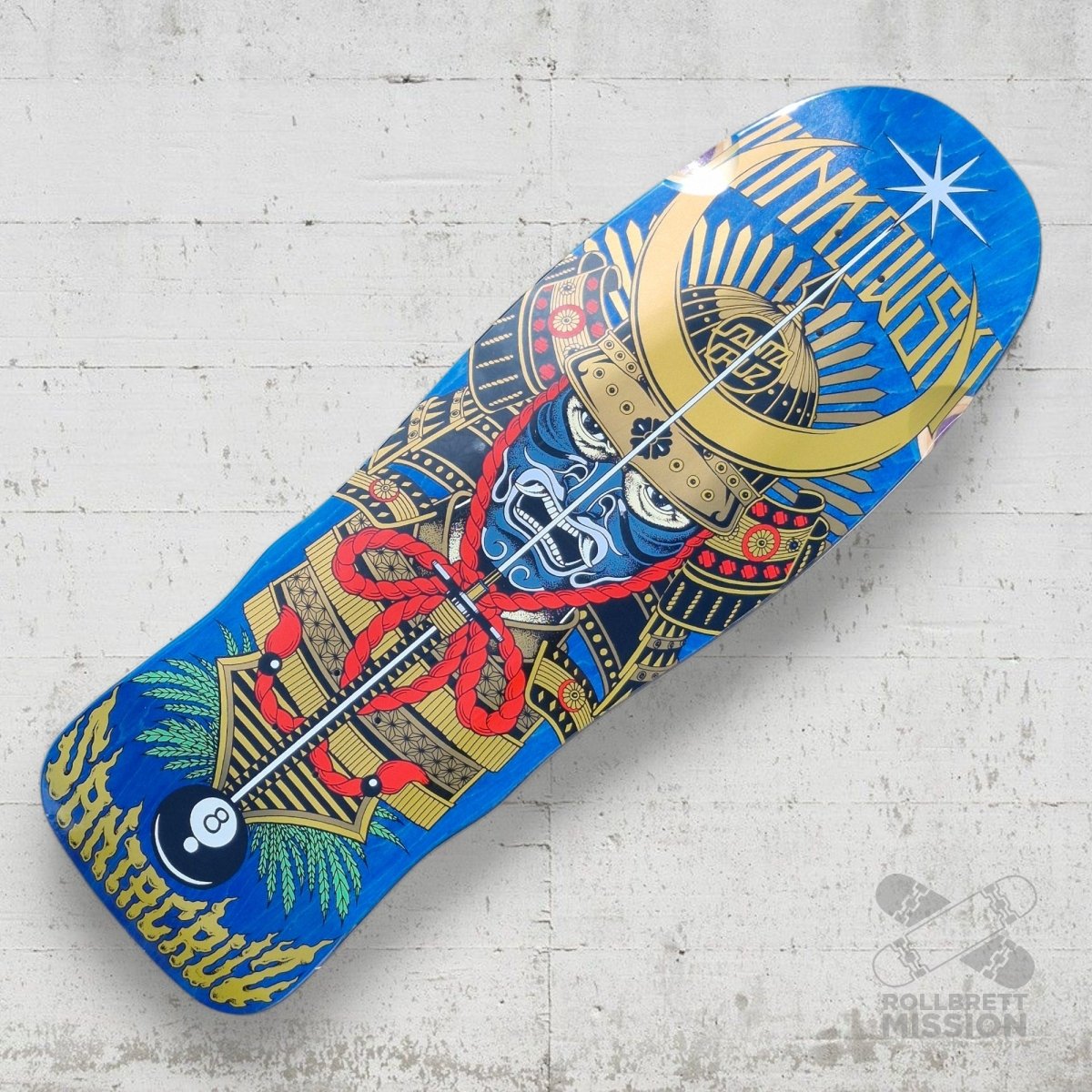 Santa Cruz Winkowski Samurai Pro Shaped 10.35" Deck - Skateboard - Decks - Rollbrett Mission