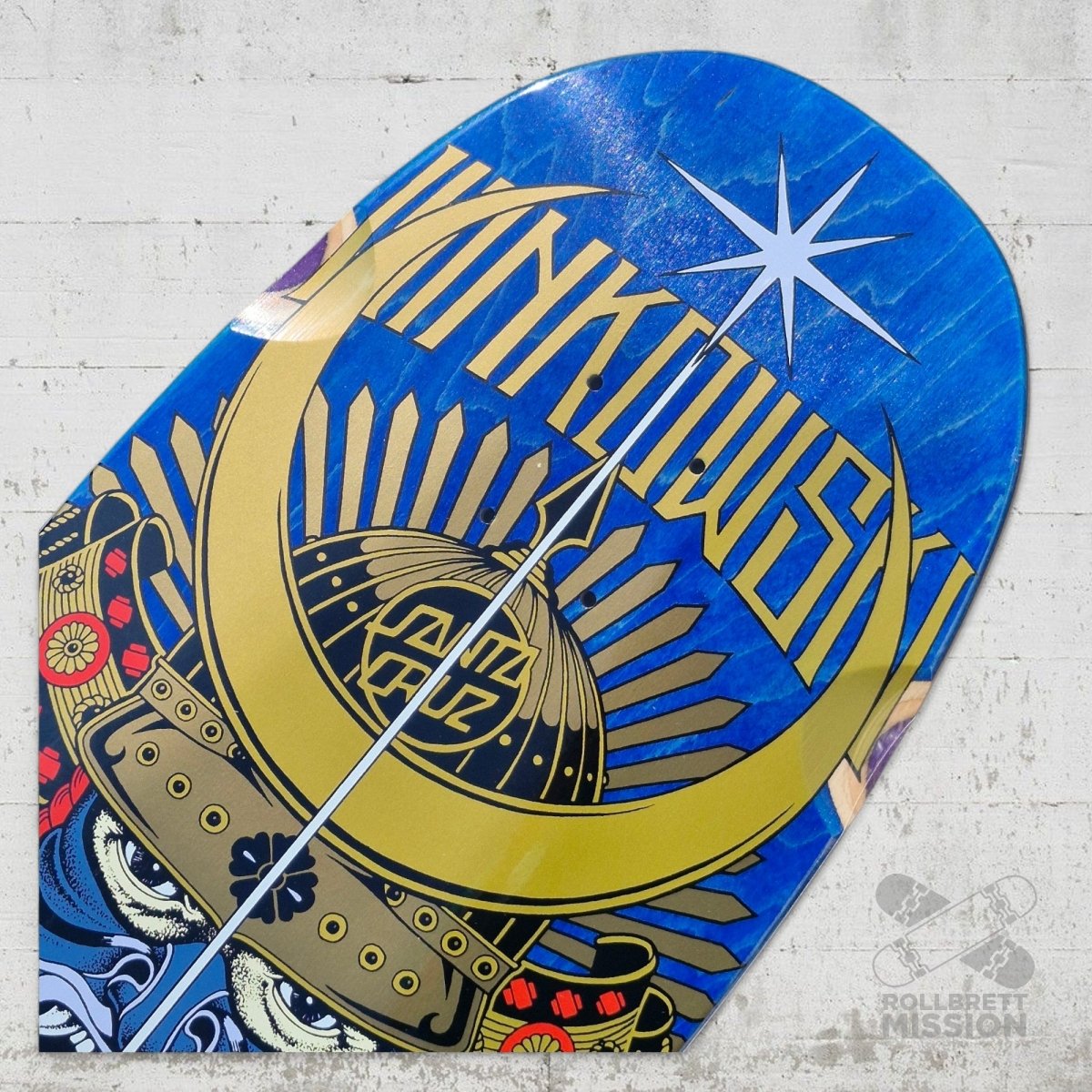 Santa Cruz Winkowski Samurai Pro Shaped 10.35" Deck - Skateboard - Decks - Rollbrett Mission