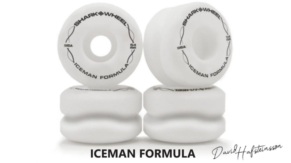 Shark Wheels Pro Signature Wheel - Iceman Formula 54mm 96a - Skateboard - Rollen - Rollbrett Mission
