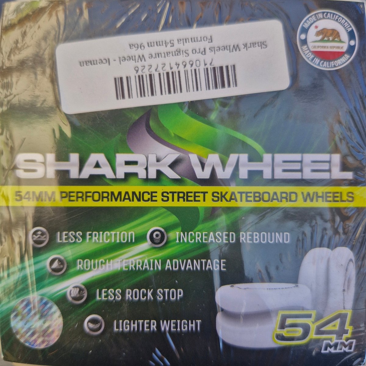 Shark Wheels Pro Signature Wheel - Luevanos Formula 54mm 99A - Skateboard - Rollen - Rollbrett Mission