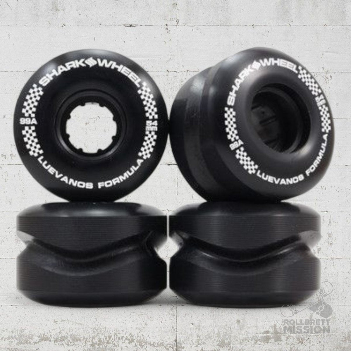 Shark Wheels Pro Signature Wheel - Luevanos Formula 54mm 99A - Skateboard - Rollen - Rollbrett Mission