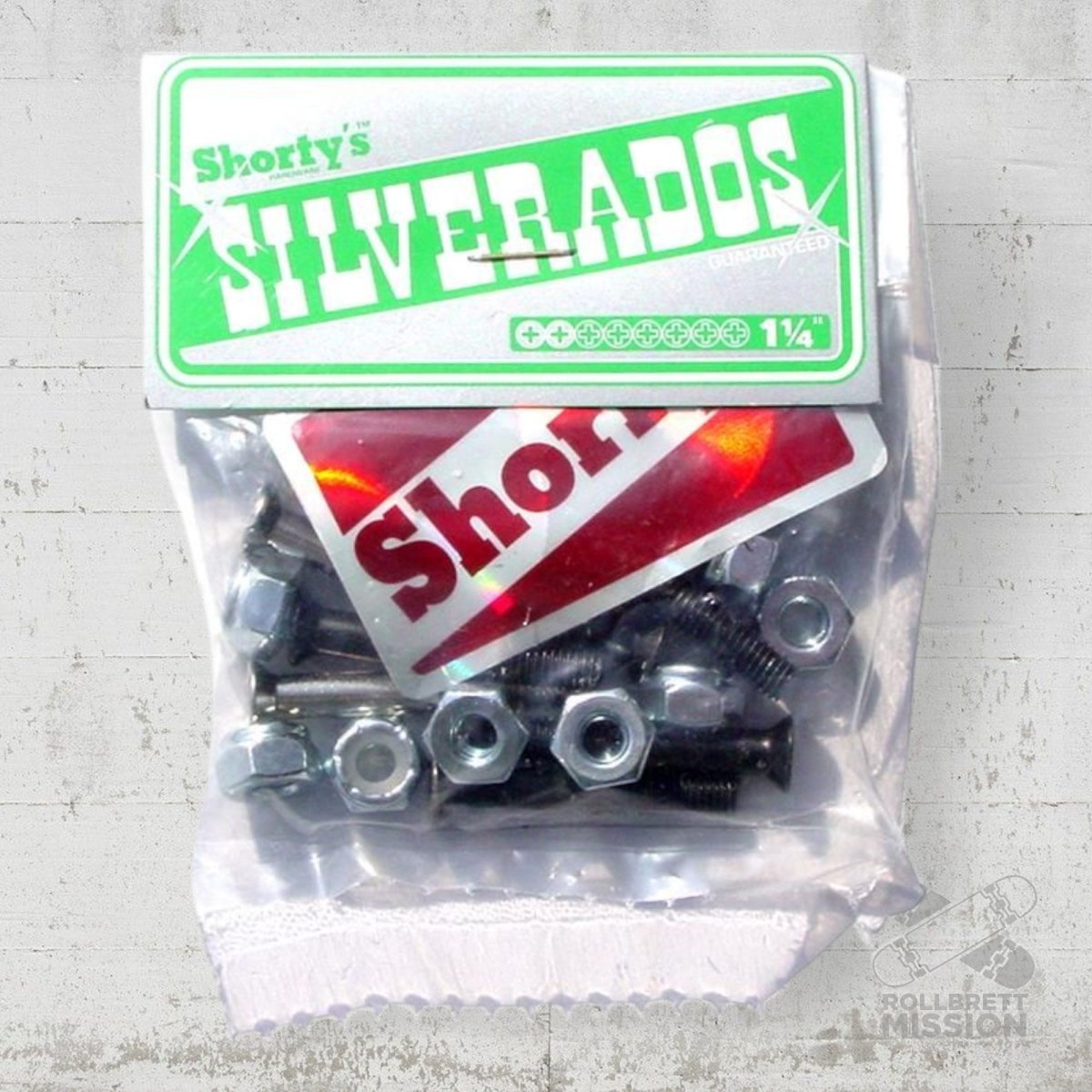 Shorty's Silverados 1 1/4" Kreuz Montageschrauben - Skateboard - Kleinteile - Rollbrett Mission