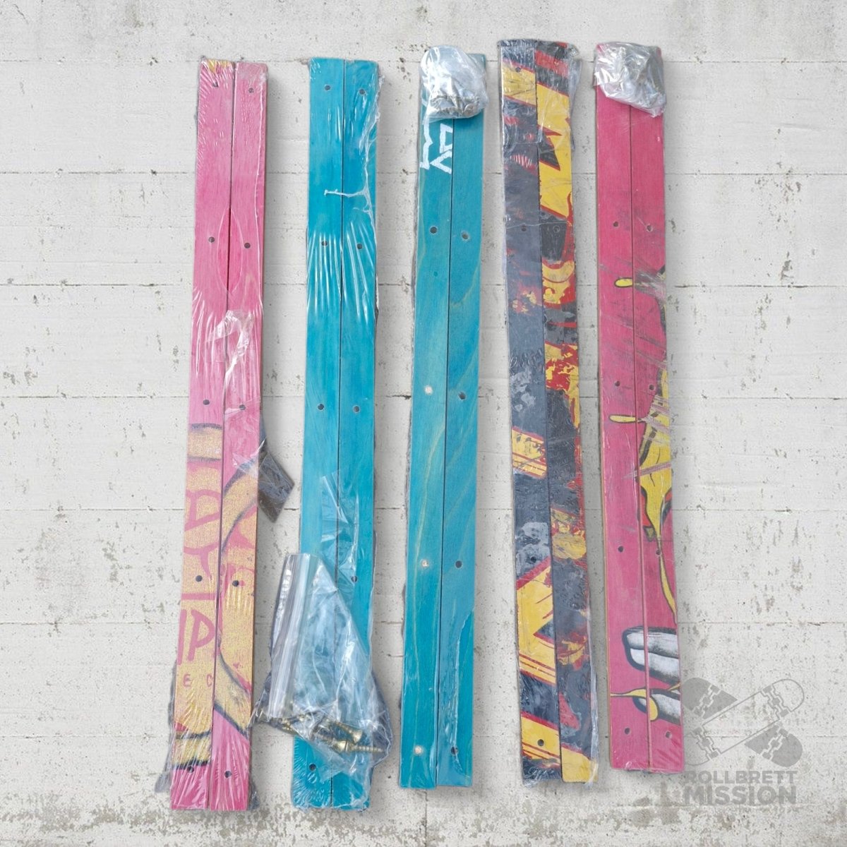 Shredit Skateboard Rails Upcycling Holz - Rollbrett Mission